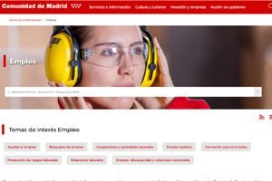 Portal público de empleo de la Comunidad de Madrid